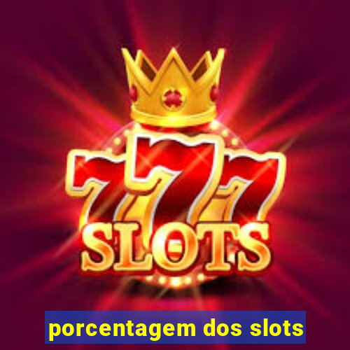 porcentagem dos slots